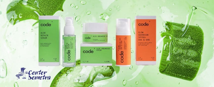 продукти от серията CODE BEAUTY LINE
