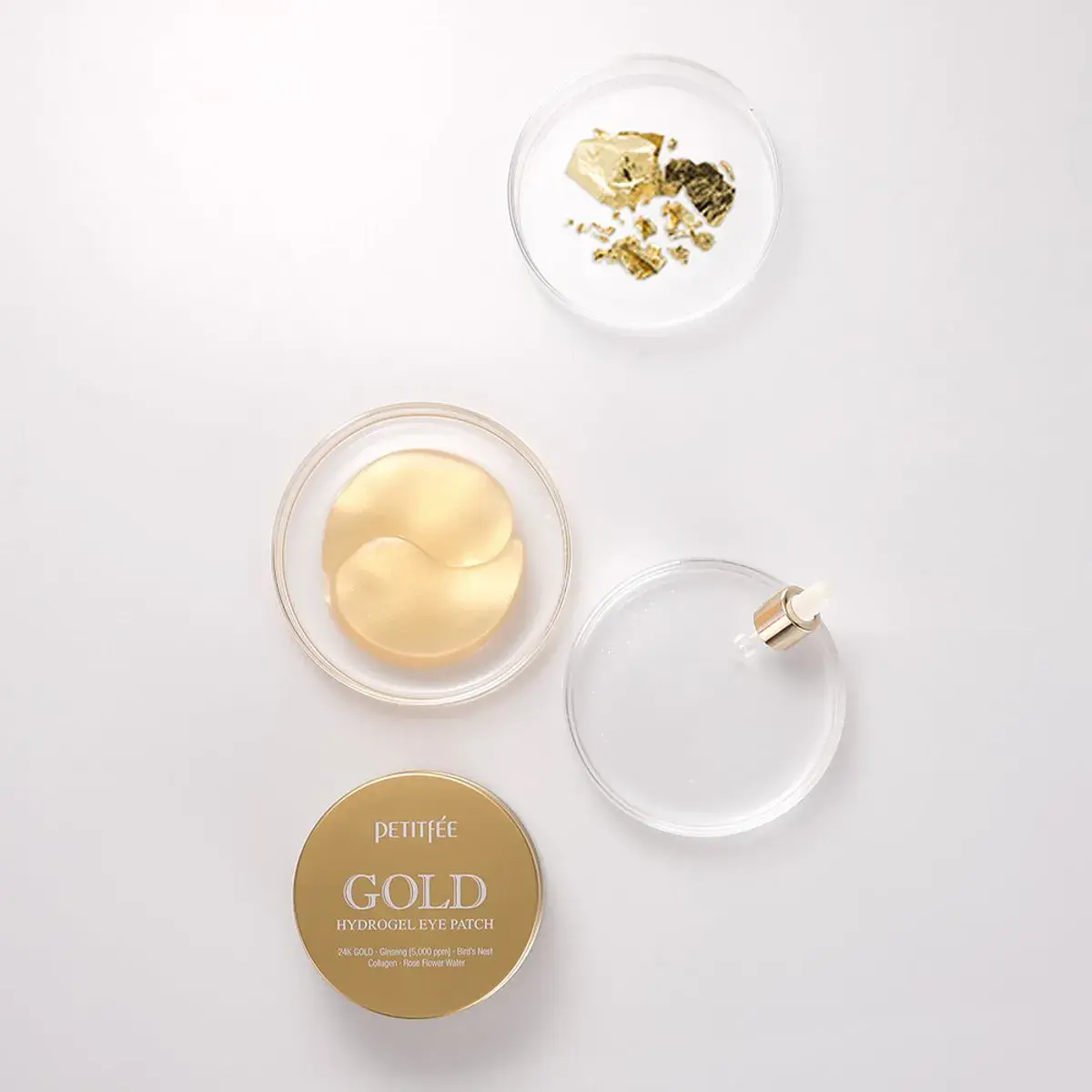 Хидрогел пачове за очи със злато Petitfee Gold Hydrogel Eye Patch
